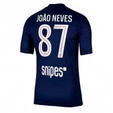 Paris Saint-Germain Joao Neves #87 Hemmatröja 2025-26 Korta ärmar